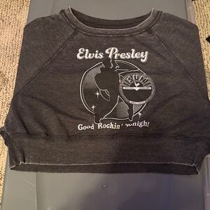 Elvis Presley Graphic long sleeved Sweatshirt recycled karma